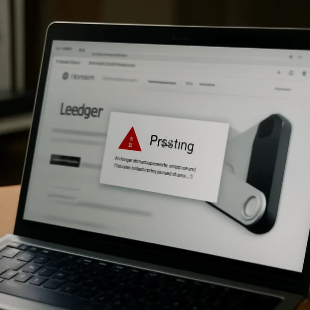 偽のLedgerウェブサイトがGoogle検索に登場、ユーザーにリスクをもたらす
