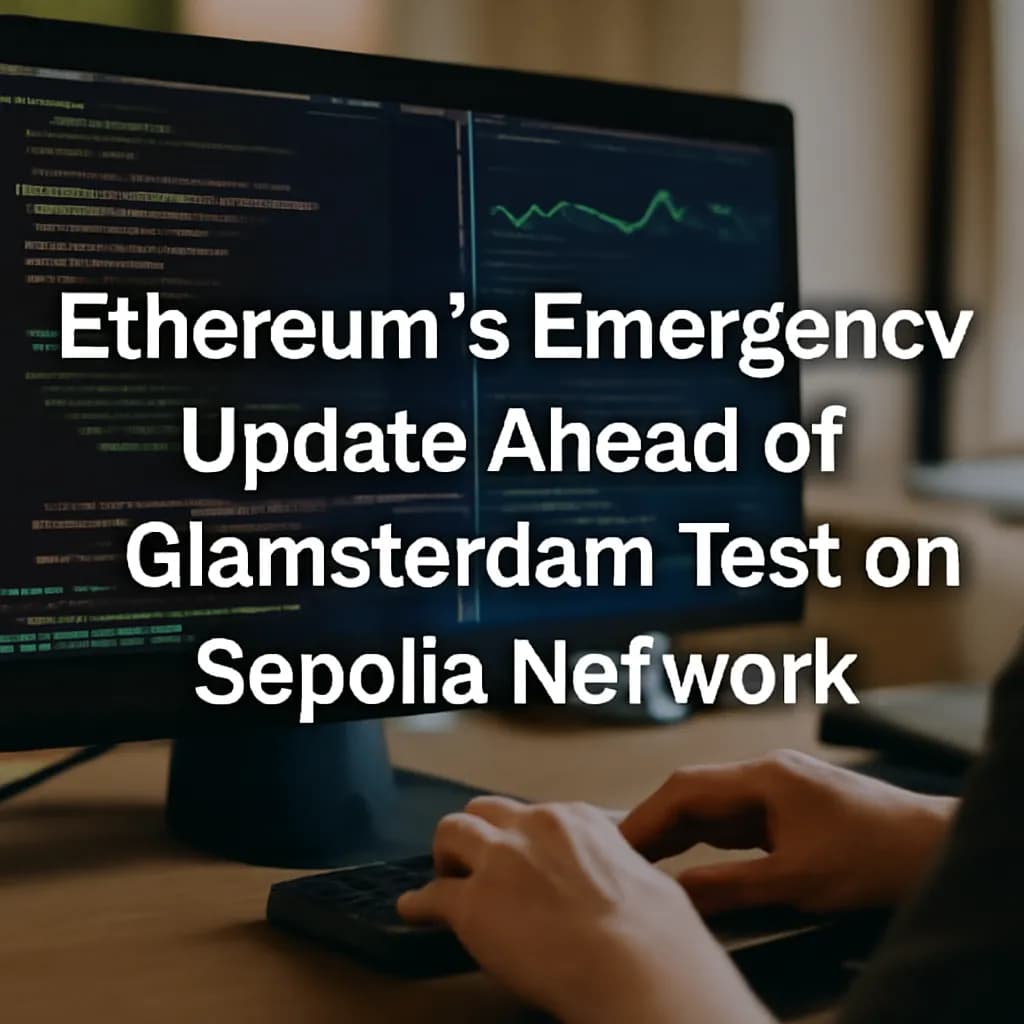 Ethereum's Emergency Update Ahead of Glamsterdam Test on Sepolia Network