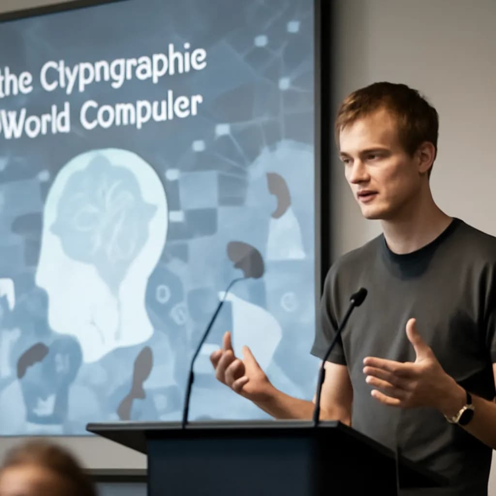 Vitalik Buterin Discusses Ethereum's Transition to a 'Cryptographic World Computer'